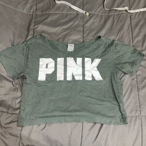 PINK green shirt